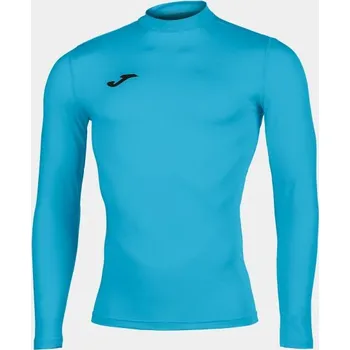 Dámské termo spodní prádlo Sportovní spodní tričko JOMA ACADEMY SHIRT BRAMA FLUOR TURQUOISE L/S Velikost: 104-116, Barva: FLUOR TURQUOISE