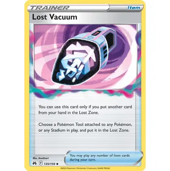 Sběratelská karetní hra Pokémon karta Lost Vacuum 135/159 - Crown Zenith
