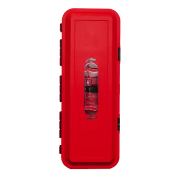 Hasicí přístroj Plastový box na hasicí přístroj 12kg BAWER (Hasící technika listhiových baterií)