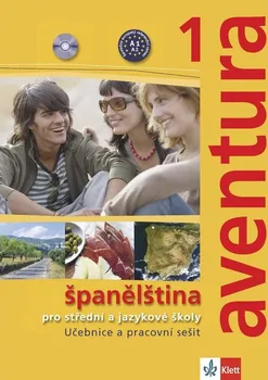 Španělský jazyk Aventura 1: Španělština pro SŠ a JŠ učebnice + pracovní sešit - Klett (2022, brožovaná)