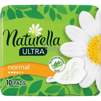 Menstruační vložka Naturella Ultra Normal s heřmánkem hygienické vložky 10 kusů