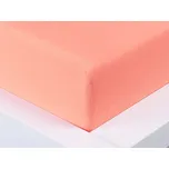 XPOSE® Jersey prostěradlo Exclusive - lososové 140x200 cm, Jersey + Prodloužená možnost vrácení zboží do 50 dnů