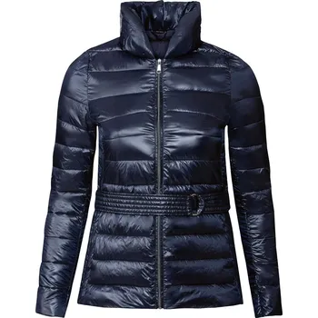 esmara® Dámská prošívaná bunda s páskem (tmavě modrá, S(36/38))