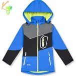 Chlapecká softshellová bunda s fleecem Kugo HK5605 - modrá Barva: Modrá, Velikost: 158