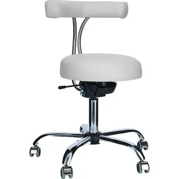 Ergonomická židle do ambulance, bílá