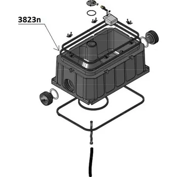 napáječka pro hospodářská zvířata Těsnění horní k napáječce DUO, dvojité