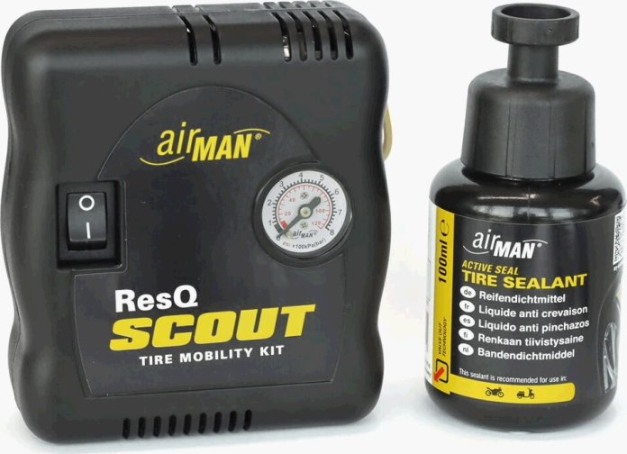 Airman AirMan RESQ SCOUT- 12V kompresor + 100ml těsnící náplň
