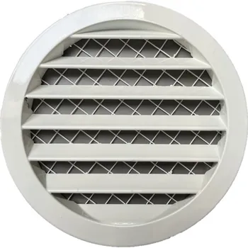 Větrací mřížka Paneir Bílá kovová mřížka KWO 80 mm