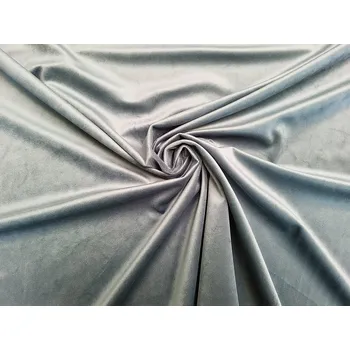 BYTEMA Sametová dekorační látka RIVIERA ŠEDOBÉŽOVÁ šedobéžová 16