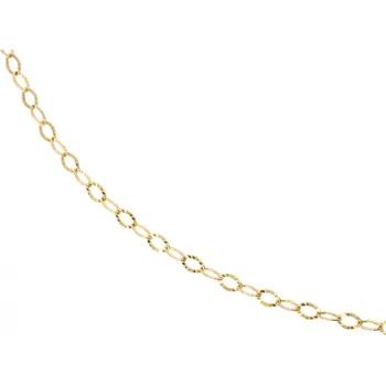 Šperk Zlatnictví Helios Zlatý řetízek B48122 Velikost: 45cm, Váha: 1,2g