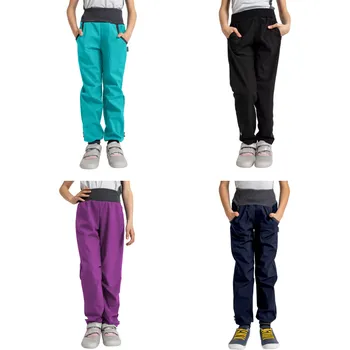 Chlapecké kalhoty Maják UNUO Kalhoty dětské softshellové s fleecem