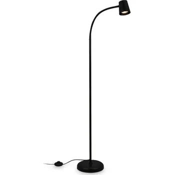 Stojací lampa BRILONER Stojací svítidlo, 127,5 cm, 1x GU10, max. 9W, černá BRILO 1476015