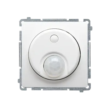 vypínač SIMON Basic BMCR11P.01/11 Spínač s pohybovým senzorem s relé s ochranou (strojek s krytem), 8(2) A,