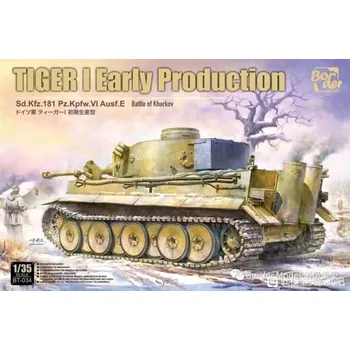 Plastikový model Border Model 1/35 Tiger I Early Production (Battle Of Kharkov)