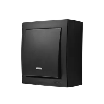 vypínač SIMON ACP1L/49 Ovládač zapínací, s orientačním LED podsvětlením bez piktogramu, řazení 1/0 So IP44 č