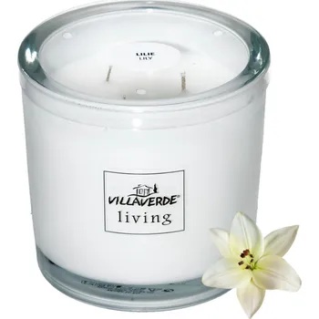 Svíčka VillaVerde 3 knoty - Lilie, 1,6 kg