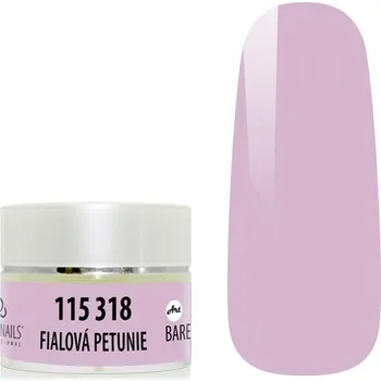Umělé nehty UV/LED gel barevný - Fialová Petunie 5g
