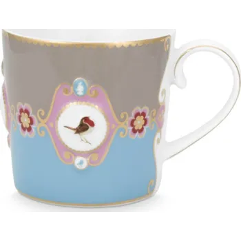 Pip Studio hrnek Love Birds modrý, 150 ml