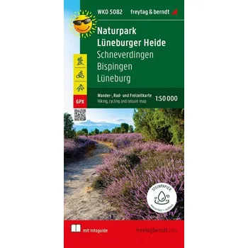 Naturschutzgebiet Lüneburger Heide, Wander- und Radkarte 1:50.000