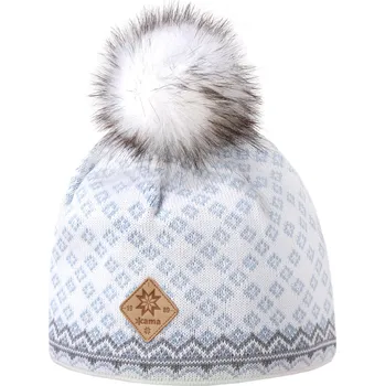 Čepice Pletená čepice Merino KAMA A147 Barva: 100 bílá