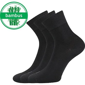 Pánské ponožky Bambusové ponožky Lonka - Demi, černá Barva: Černá, Velikost: 35-38
