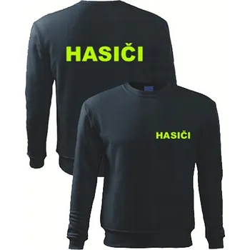 Pánská mikina Mikina s potiskem HASIČI Barva: Tmavě-modrá, Velikost: XXXL