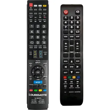 Dálkový ovladač MANTA 32LHA29E, 40LFA29E, 50LUA29E, 65LUA29EV1, LED9020E1S, LED9320E1S - dálkový ovladač duplikát