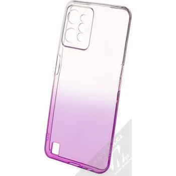 Pouzdro na mobilní telefon 1Mcz Gradient TPU ochranný kryt pro Realme C31 průhledná fialová (transparent violet)