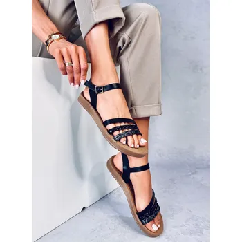 Dámská móda Dámské sandály 2107 model 181883 černé - Inello 37