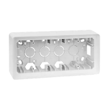 Elektroinstalační krabice SIMON 82 8200770-030 krabice na omítku 3 - násobná, bílá