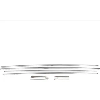 Nerez leštěné obložení oken 8 ks Toyota Corolla 2019+