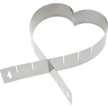 Nádoba na pečení Pečicí forma Westmark Forma na dort nastavitelná srdce, výška 5 cm