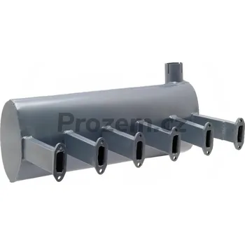 Tlumič výfuku Tlumič výfuku, pro traktor bez kabiny pro Deutz Fahr, 02165302