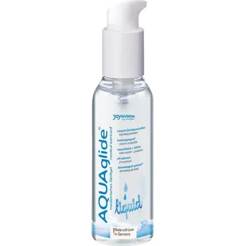 Lubrikační gel Vysoce hodnotný lubrikační GEL AQUA GLIDE dávkovači lahvička 125ml (Jde o vynikající výrobek, který zvlhčuje povrchu, na který byl aplikován, a působí jako klouzavý gel. Jeho používáním zcela omezíte vznik odřenin penisu, v okolí análního otvoru a poševní