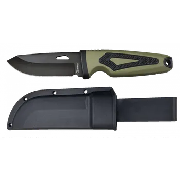 Pracovní nůž Nůž Albainox Double Injection Green-Black / 8.5cm