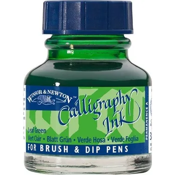 Kaligrafický inkoust WINSOR & NEWTON Calligraphy Ink, 30ml Leaf Green