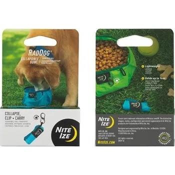 Miska pro psa Nite Ize Cestovní miska nejen na vodu Raddog Barva: Modrá