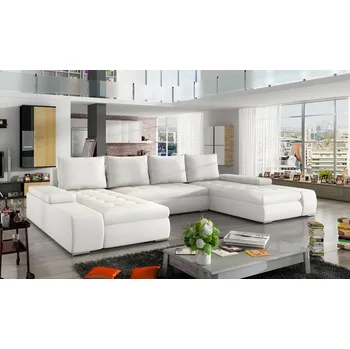 Obývací pokoj ImportWorld Rohová rozkládací sedací souprava Lea -	 Soft 017 (barva potahu) - roh univerzální