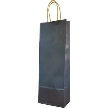 Dárková taška Taška Na Láhev - 400x80x140 modrá