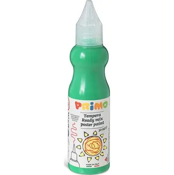 Speciální výtvarná barva Temperová barva 3D PRIMO, 50ml, lahvička s tenkým hrotem, zelená