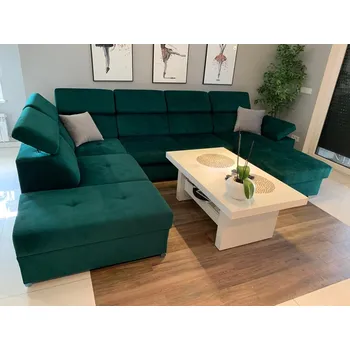 Sedací souprava Eoshop Rohová sedací souprava Modena BW1R2FOTB - do U - loca 15 (barva potahu) - pravá