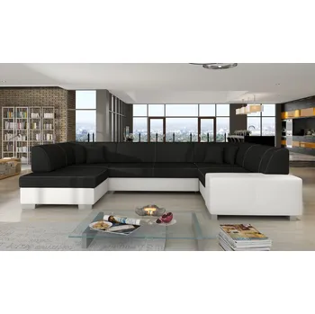 Sedací souprava ImportWorld Rohová rozkládací sedací souprava Axelle - Sawana 14 / Soft 17 (barva potahu) - levá