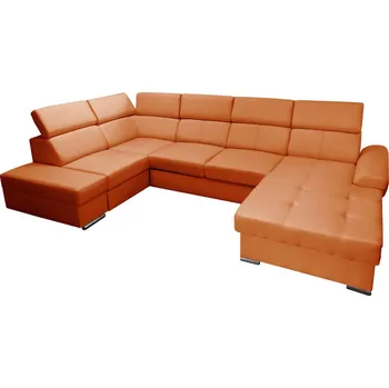 Sedací souprava Eoshop Rohová sedací souprava Nairobi Bw1R2FOTB do U - lux 10 (barva potahu) - pravá