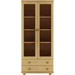 Vitrína borovice přírodní KW115