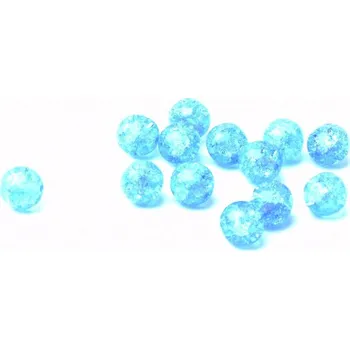 Dětské navlékací korálky CZ Skleněné korálky praskačky 8mm, barva 60010/85501