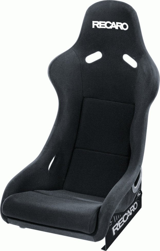 RECARO Pole Position N.G. (FIA) závodní skořepinové sedadlo s homologací FIA 8855-1999, Barva: černá