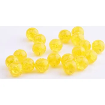 Dětské navlékací korálky CZ Skleněné korálky praskačky 8mm, barva 80000/85501