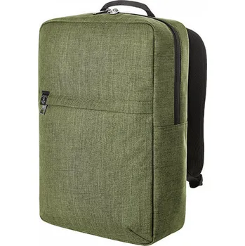 Městský batoh Halfar Batoh na notebook se skrytou přihrádkou na zip Barva: Zelená, Velikost: 28 x 42 x 12 cm HF6514
