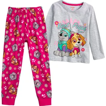 Dívčí pyžamo Dívčí pyžamo PAW PATROL BEST PUPS šedé Velikost: 128
