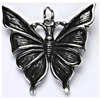 Přívěsek Stříbrný přívěsek motýl - P275 (Stříbrný přívěsek velký motýl)